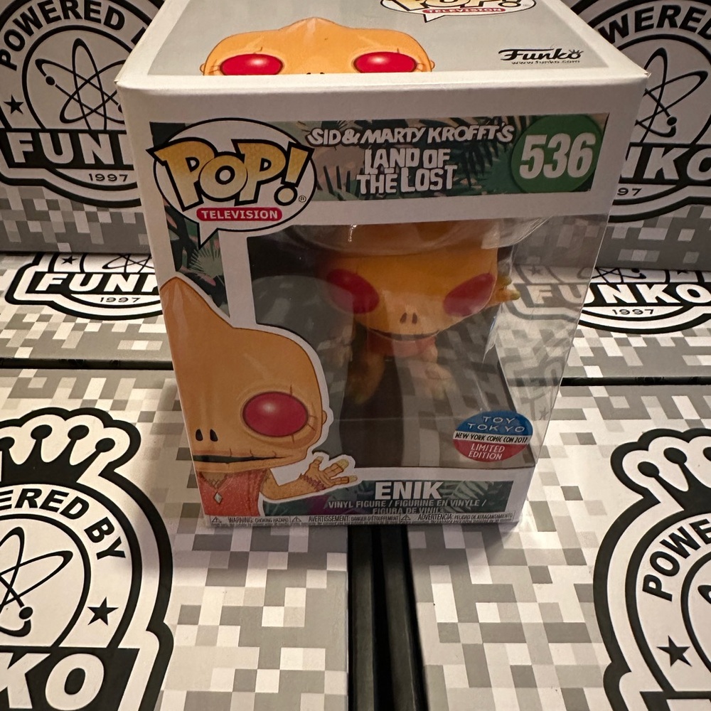 Funko Pop! Land of the Lost Enik Vinyl Figure Toy Tokyo Limited Edition NIB